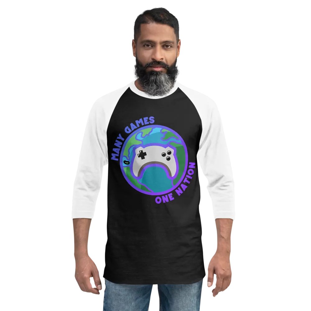 One Of Us Remix Raglan Tee product image (12)