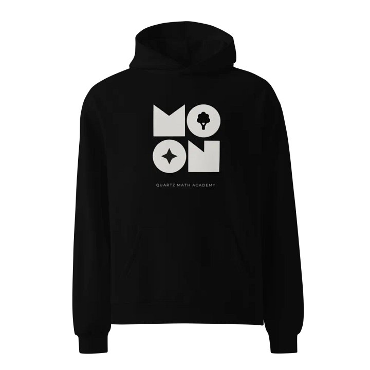 quartz math apparel Moon Collection Hoodie product image (1)