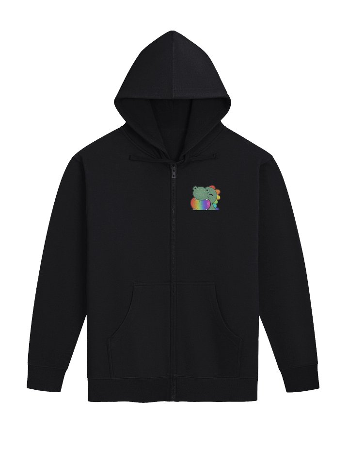 Rainbow Zilla Remastered Heart Emote Hoodie product image (1)