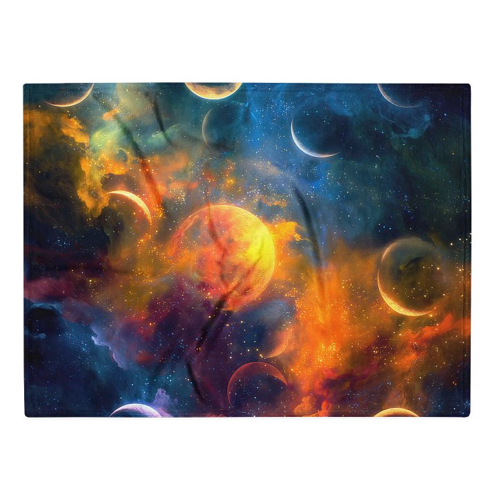 Surreal Lunar Throw product image (1)
