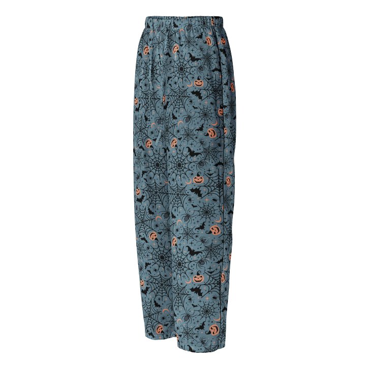Retro Halloween Pajama Pants in Soft Indigo product image (1)