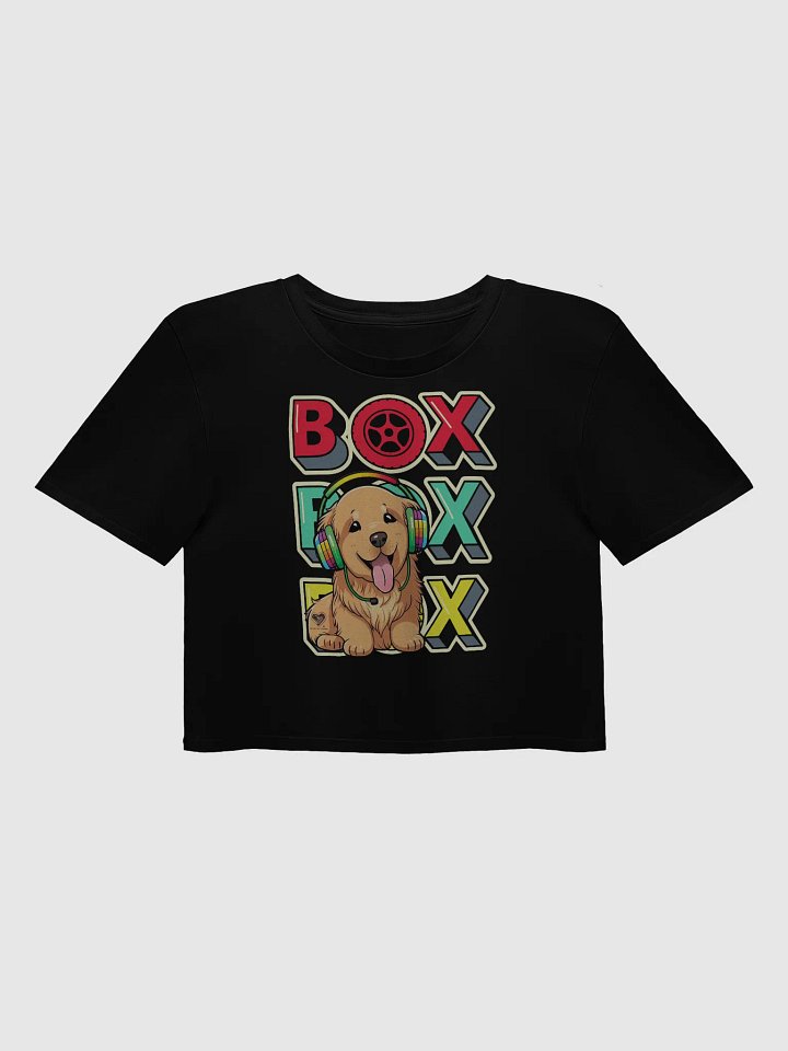 Colorful Canine Beats Crop Top product image (1)