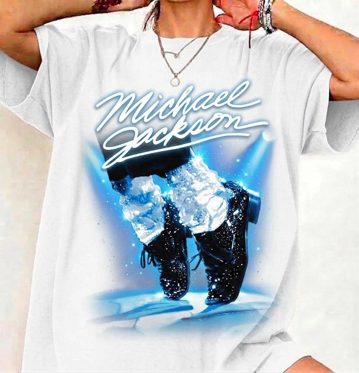 Michael Jackson Iconic Moonwalk Shoes T-Shirt | 2026 Movie Tribute Graphic Tee product image (1)