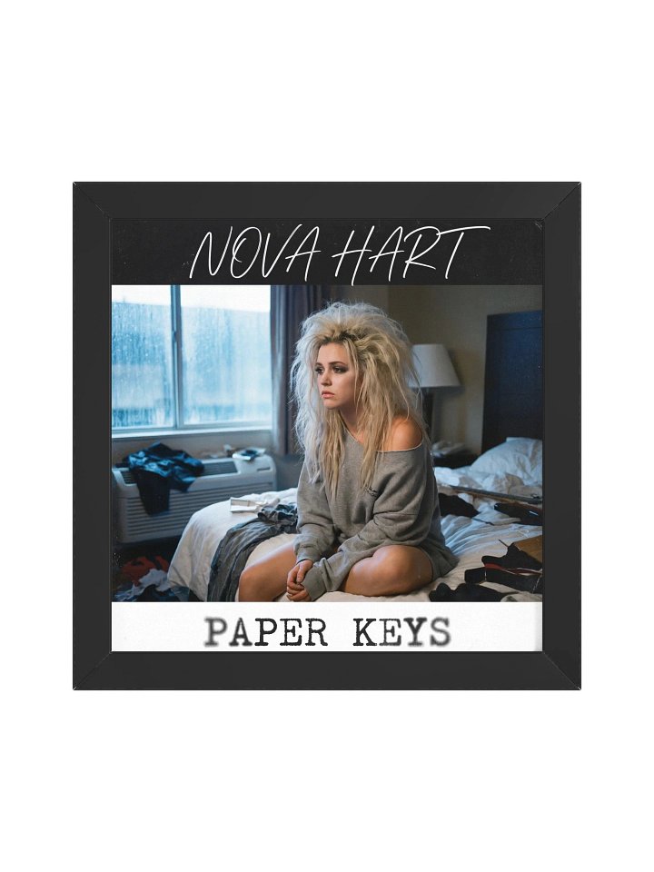 PAPER KEYS — Framed Album-Cover Wall Art product image (6)