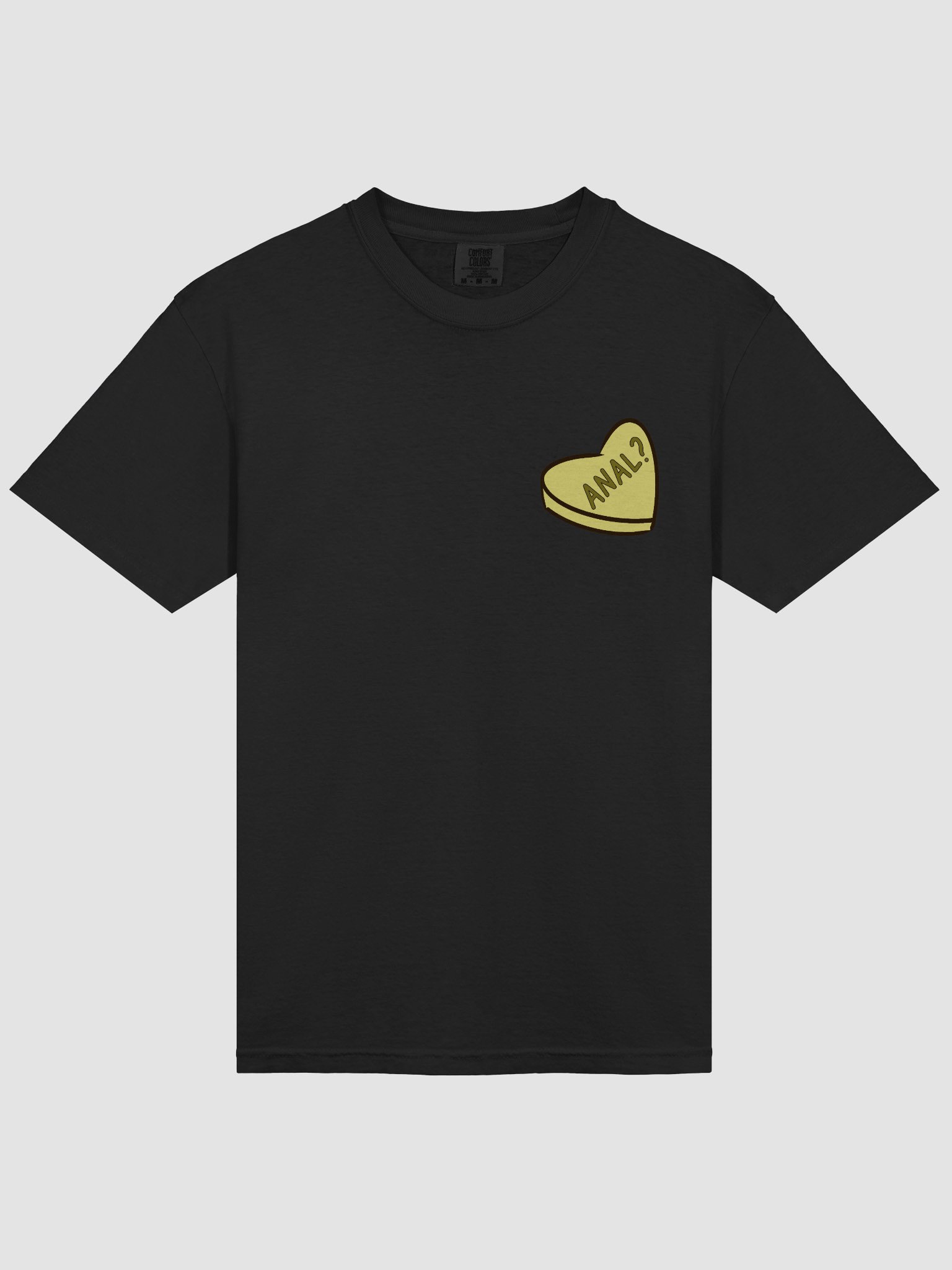Yellow Candy Heart Tee product image (2)