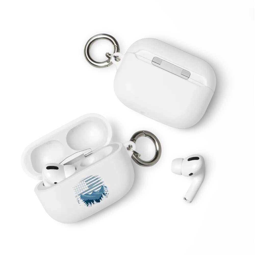 Patriotic Peaks AirPods Case product image (90)