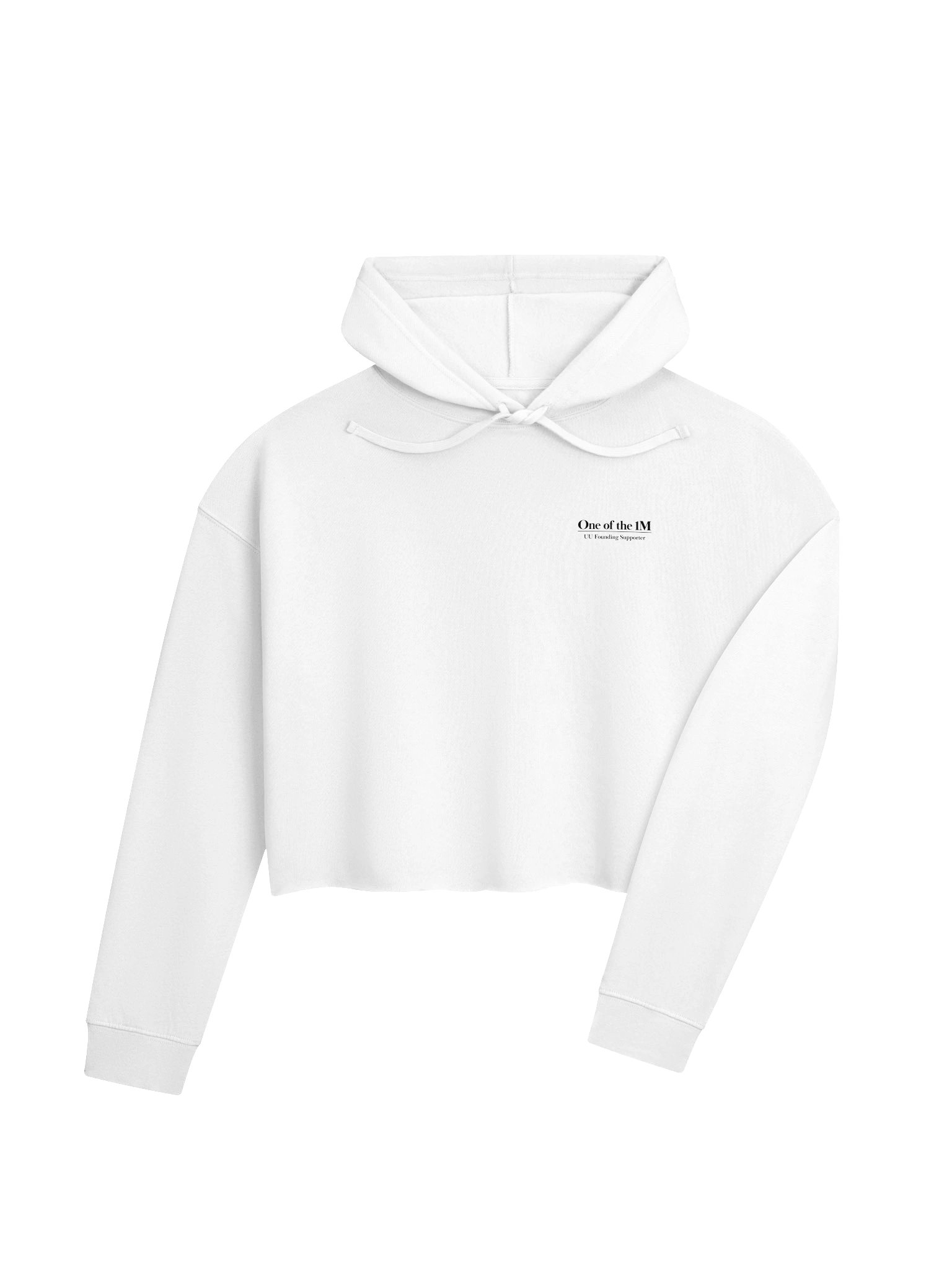 Cropped Hoodie (White) product image (4)