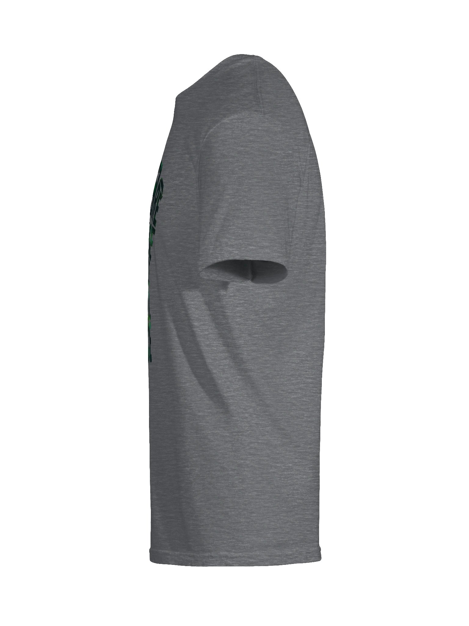 THE MORE YOU ERASE FIST Graphic T-Shirt Forest on White product image (8)