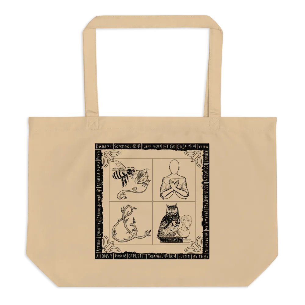 Bee still & know (Tote bag) product image (1)