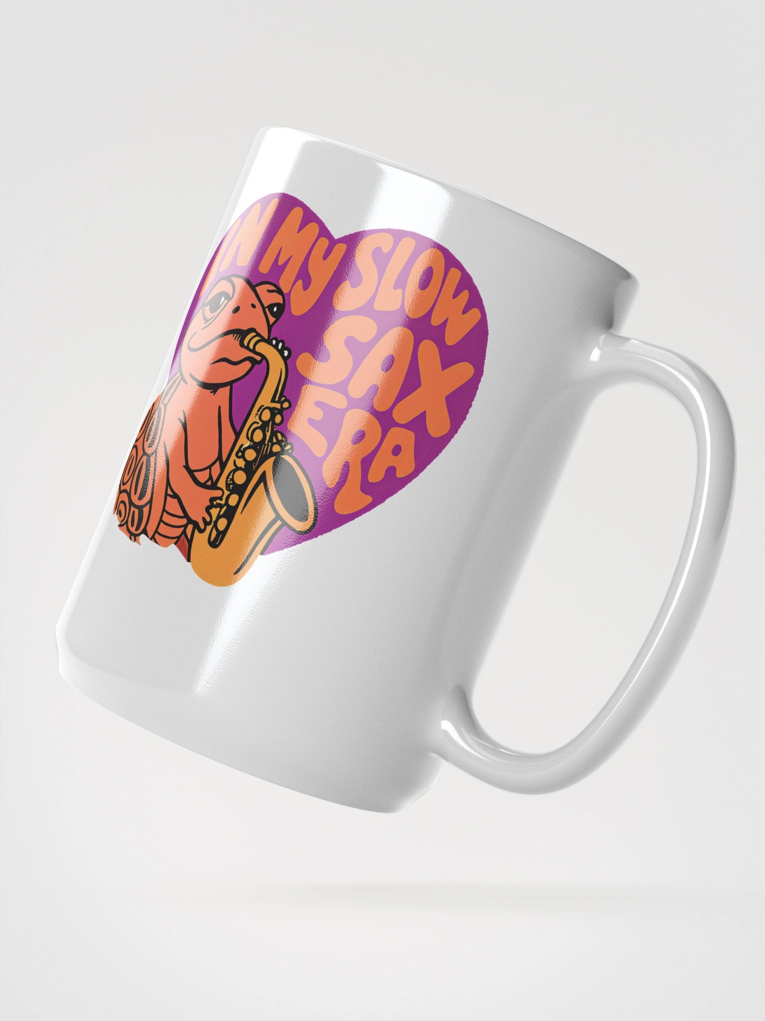 Slow Sax Tortoise Mug product image (2)