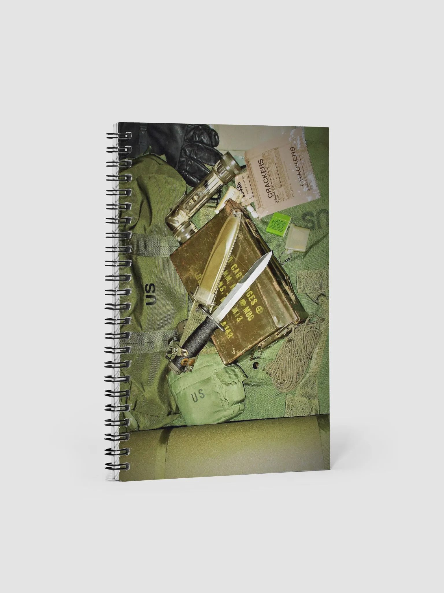 "CIF" Camouflage Chronicles Spiral Notebook product image (1)