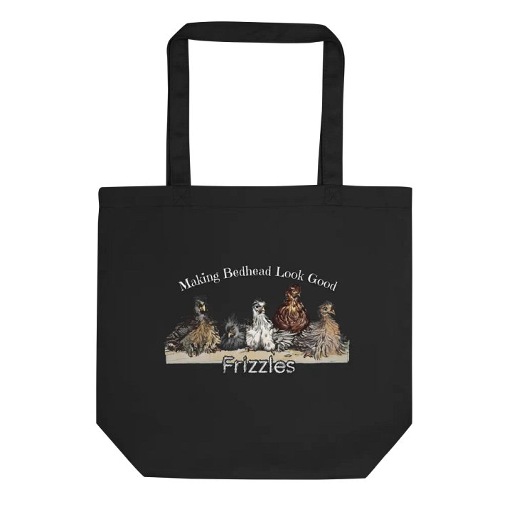 Making Bedhead Look Good - Eco Friendly Tote Bag - Organic Cotton product image (1)