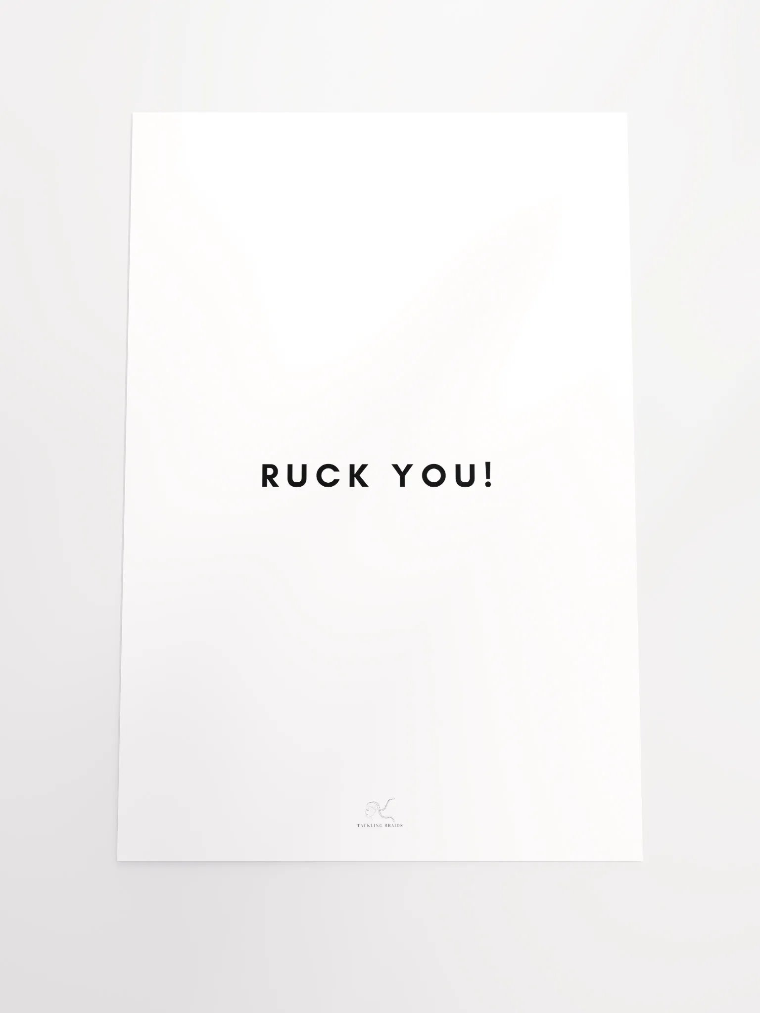 RUCK YOU! Poster product image (3)
