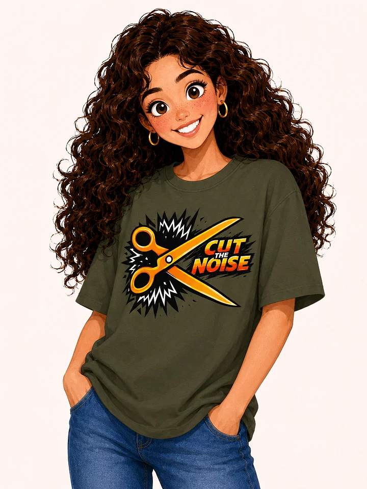 Cut the Noise Unisex TEE product image (12)