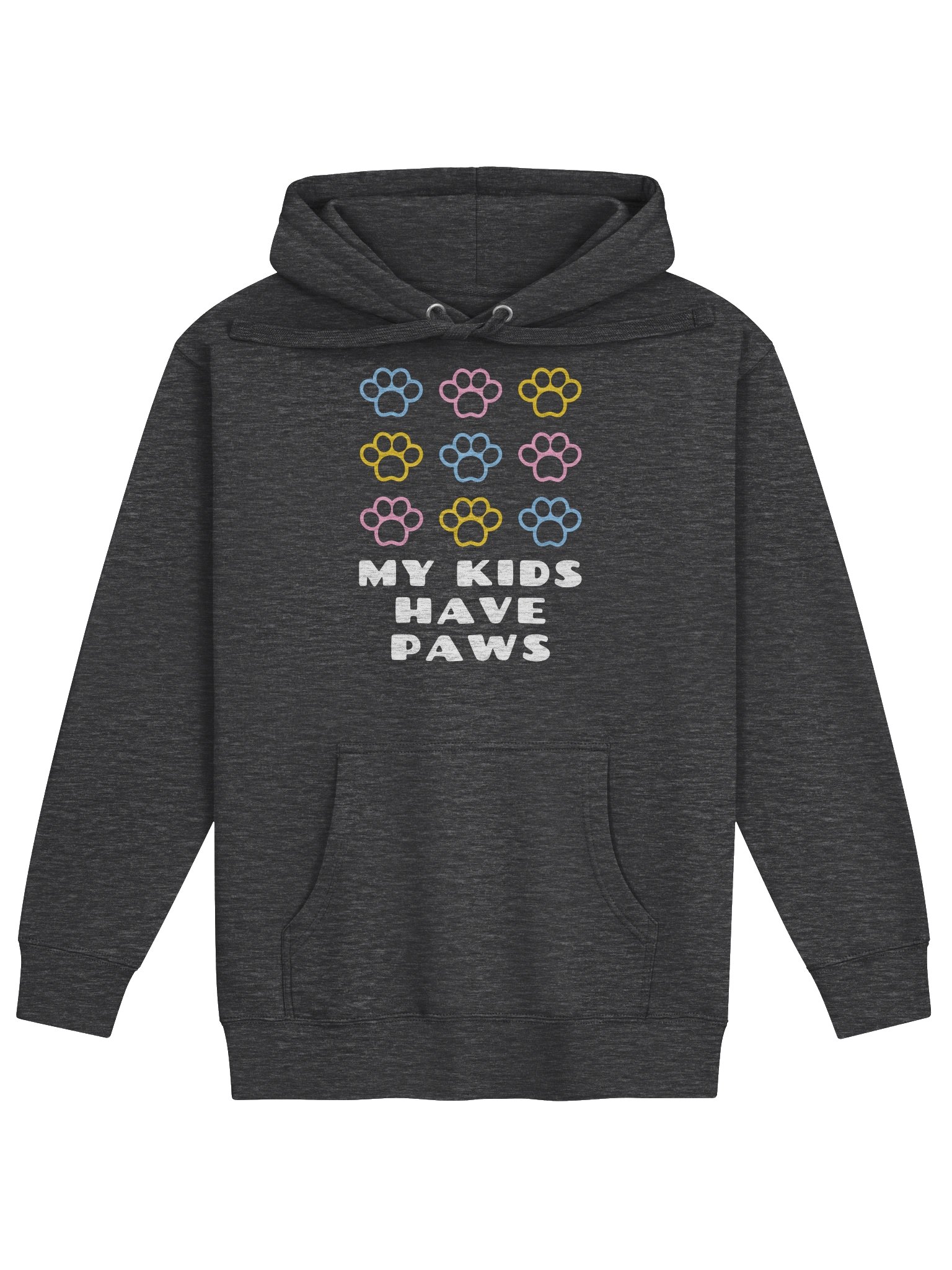 My Kids Have Paws Print Hoodie product image (1)