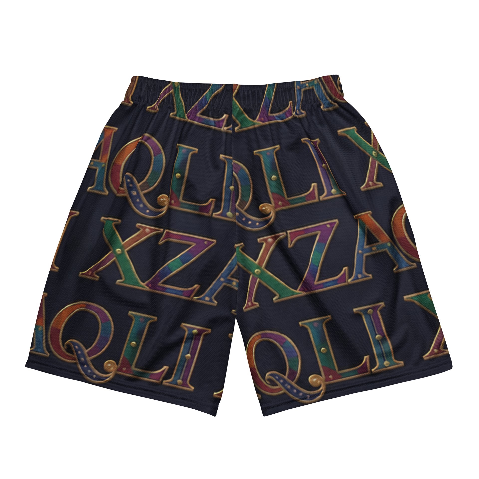 XZAQLI Men's Prism Monogram Mesh Shorts product image (4)