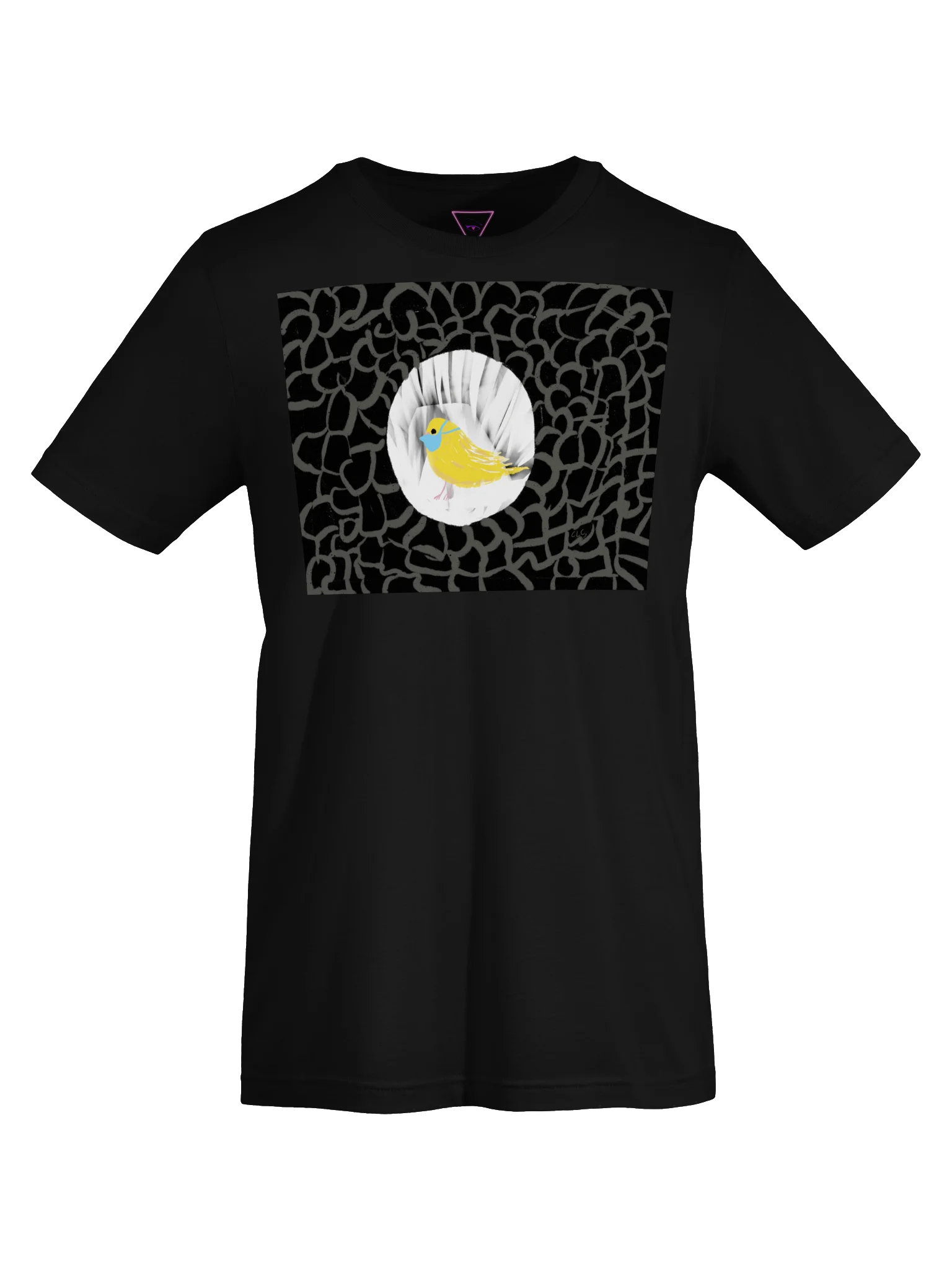 Canary In The Coalmine (Mask version) tee product image (5)