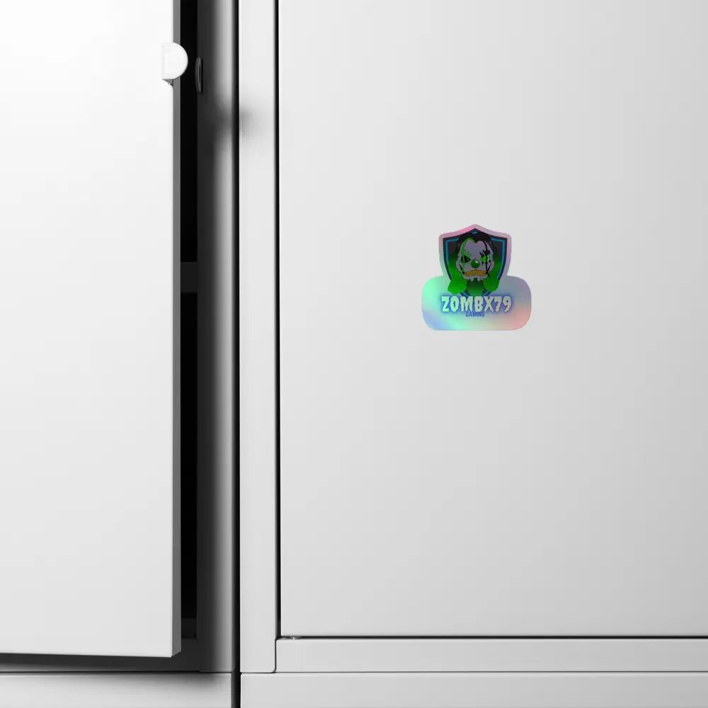 zomb holo sticker product image (6)