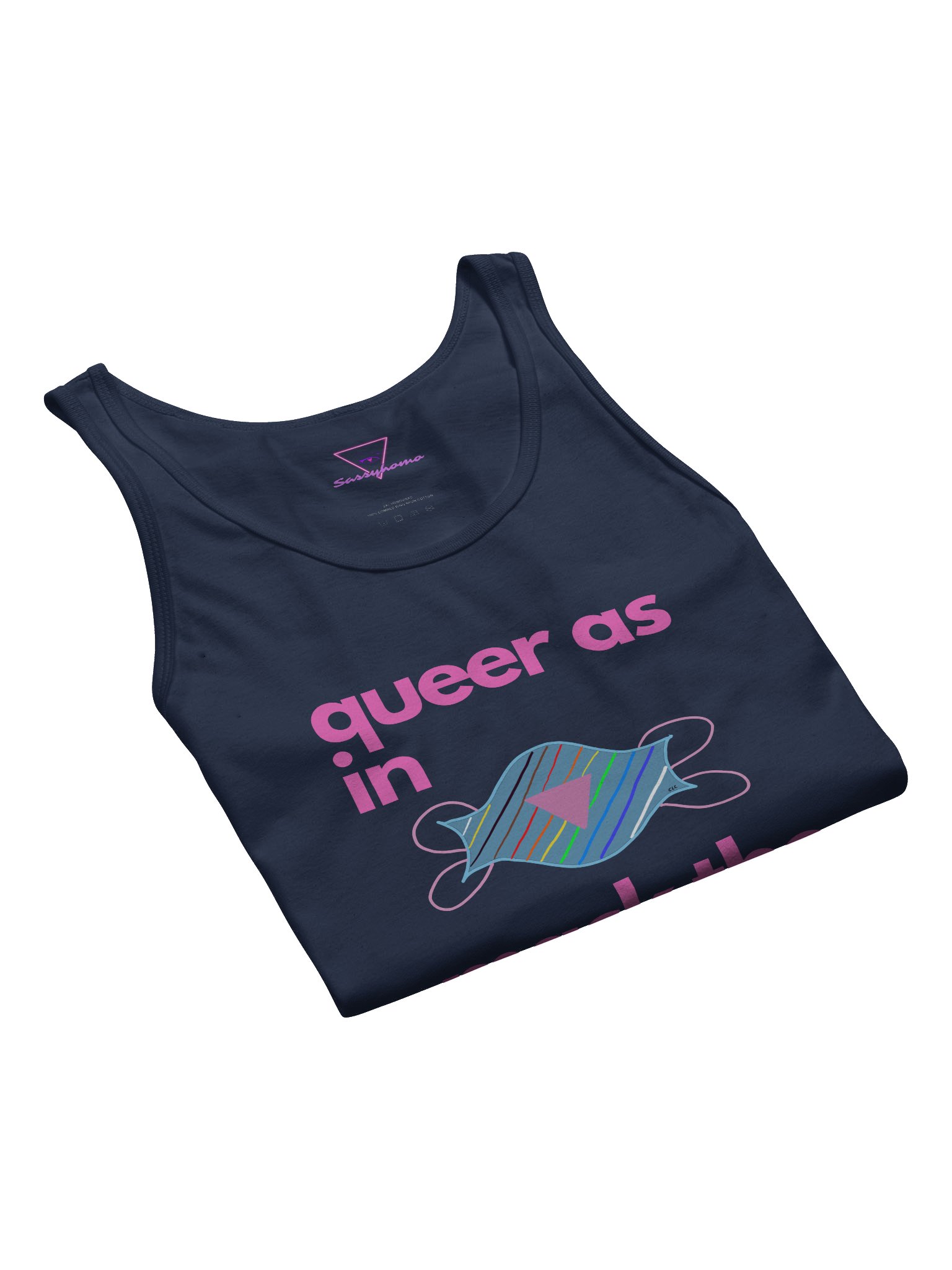 Queer As In Mask TF Up tank product image (41)