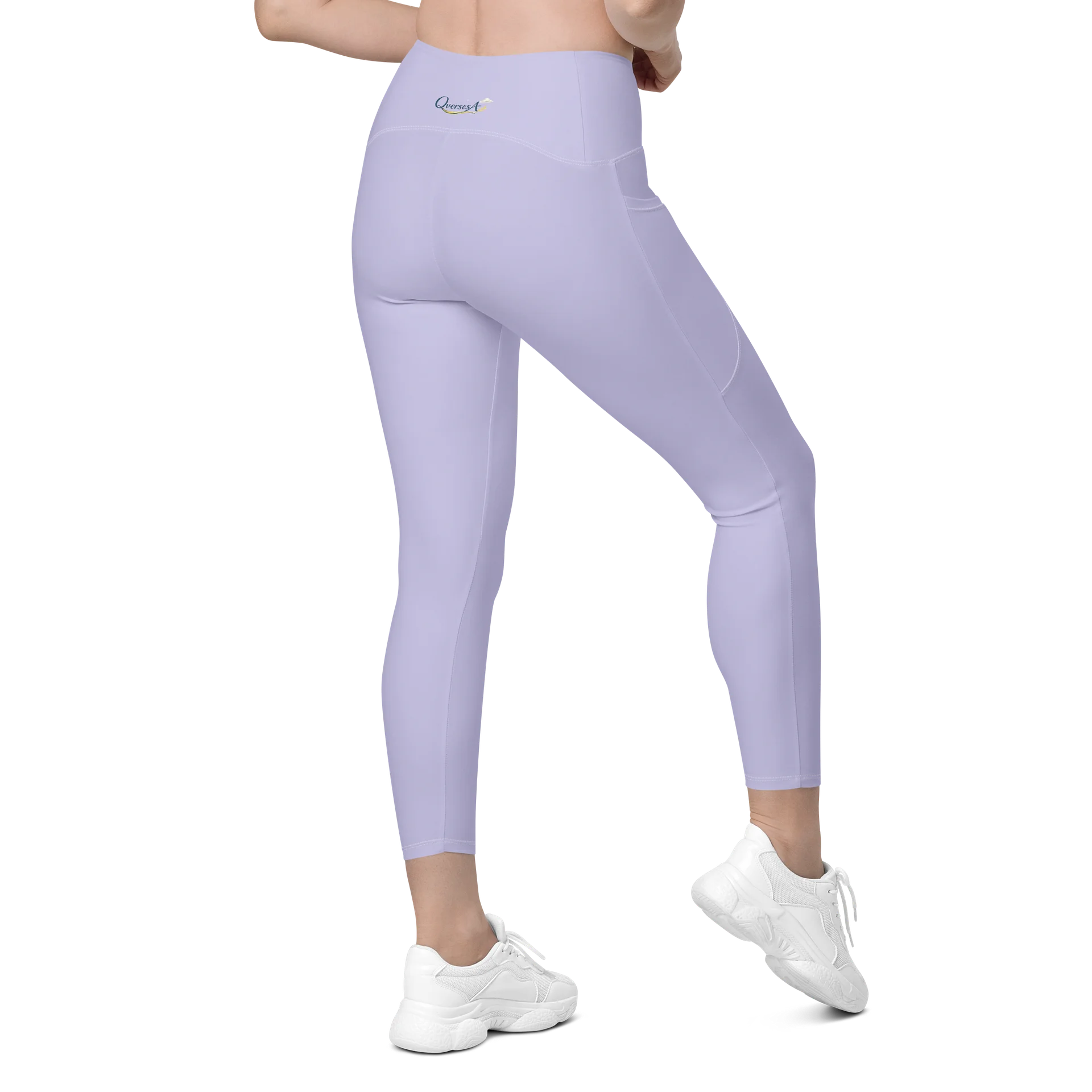 Light Purple Leggings with Pockets product image (8)