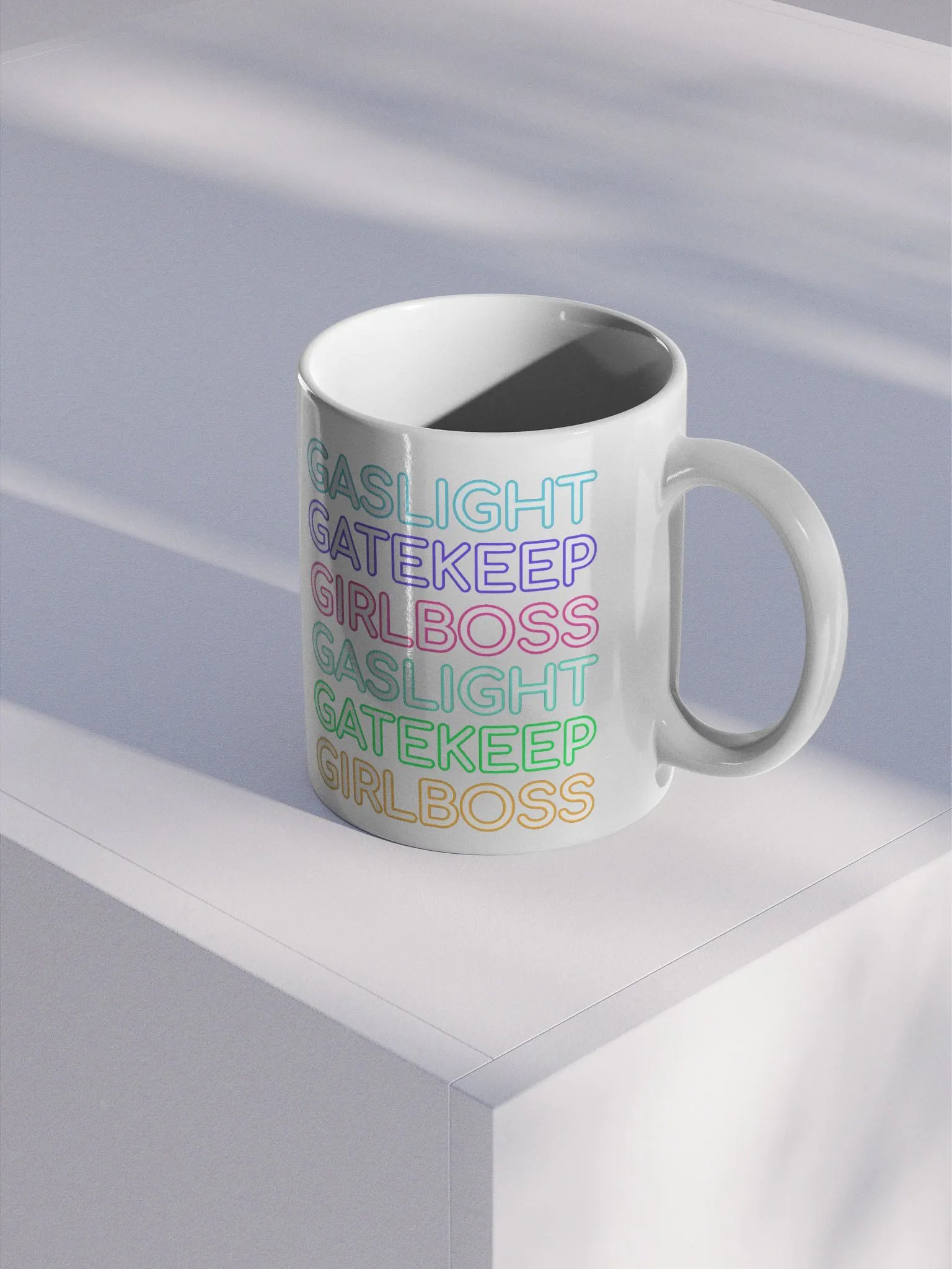 Gaslight Gatekeep Girlboss mug product image (3)