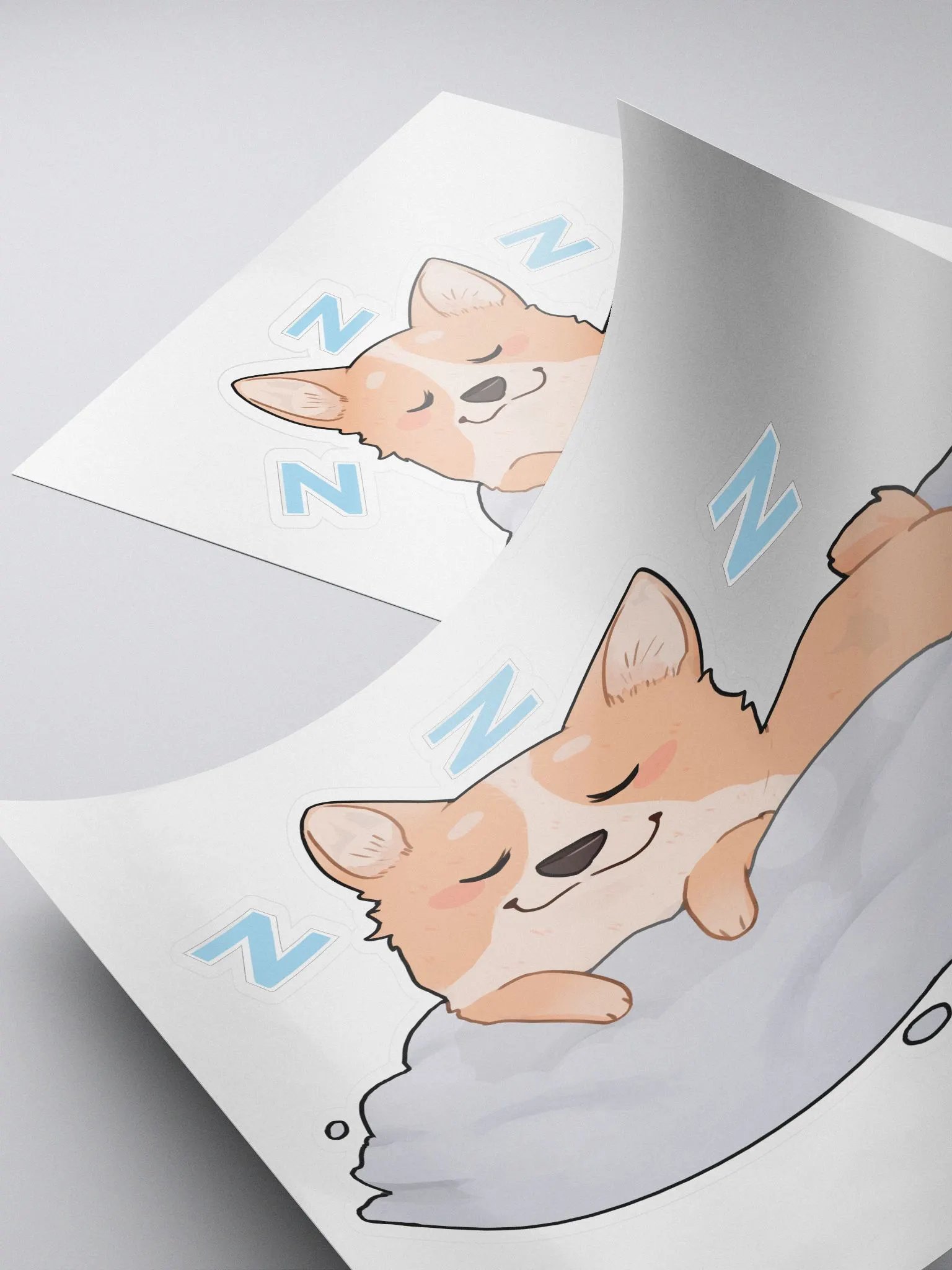 Dreamy Corgi Sticker product image (4)