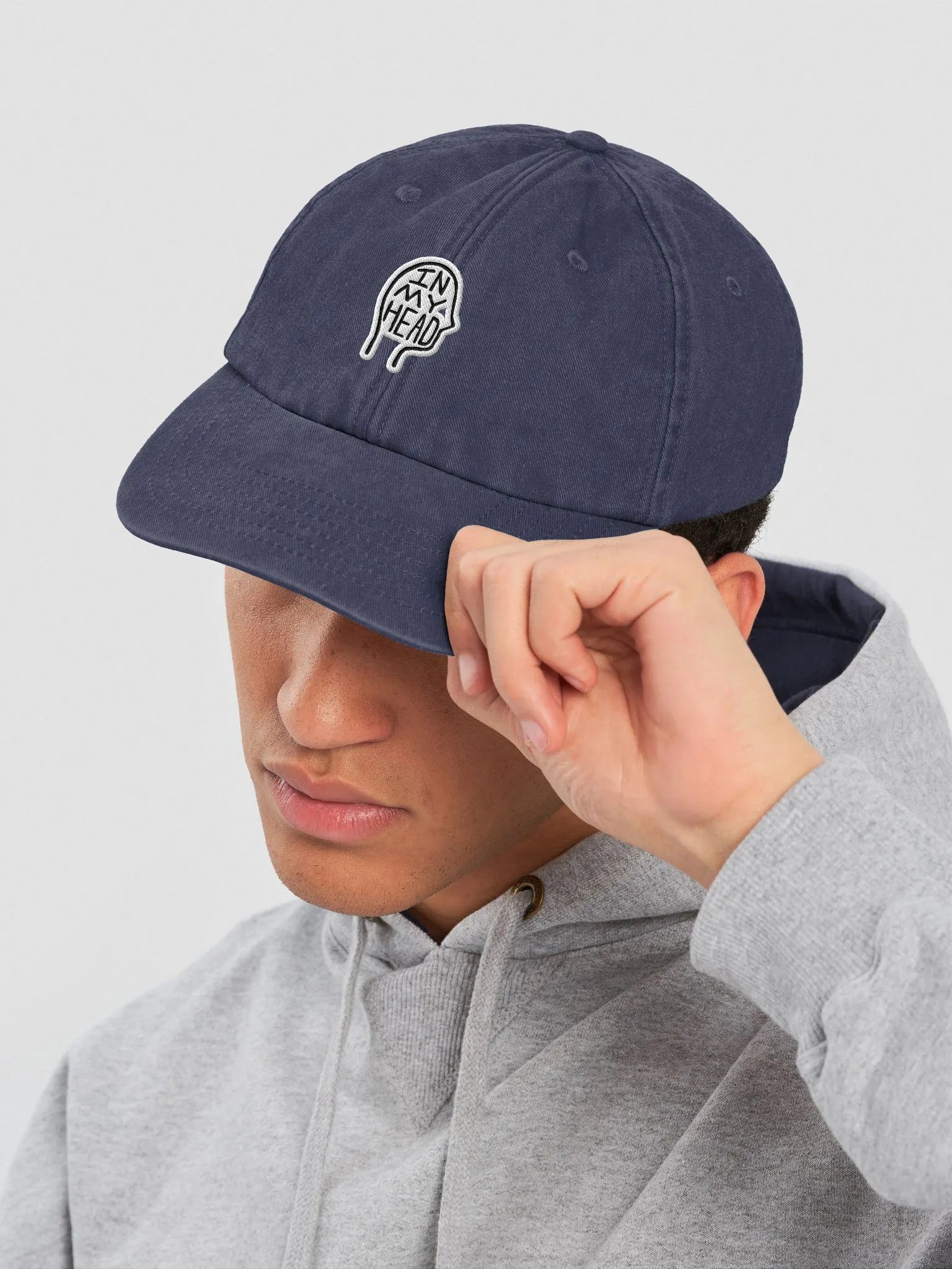 In My Head Vintage Dad Cap (bubble design) product image (23)