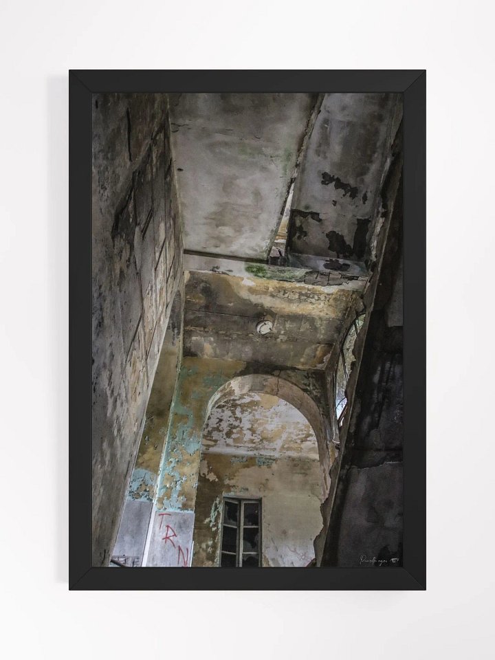 Print Fine Art - Fading Arches – Decay and Elegance in Abandoned Collegio-Urbex Italy product image (2)