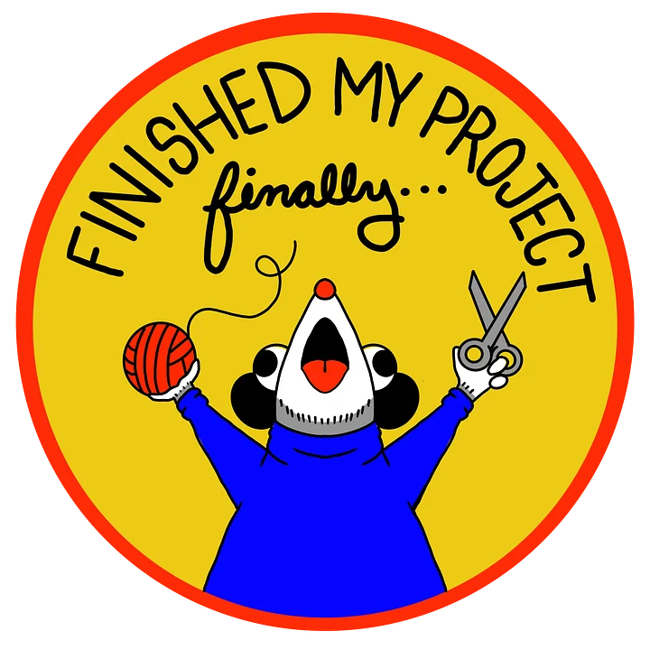 Trash Scouts GARBADGE: Finished My Project - Sticker product image (1)