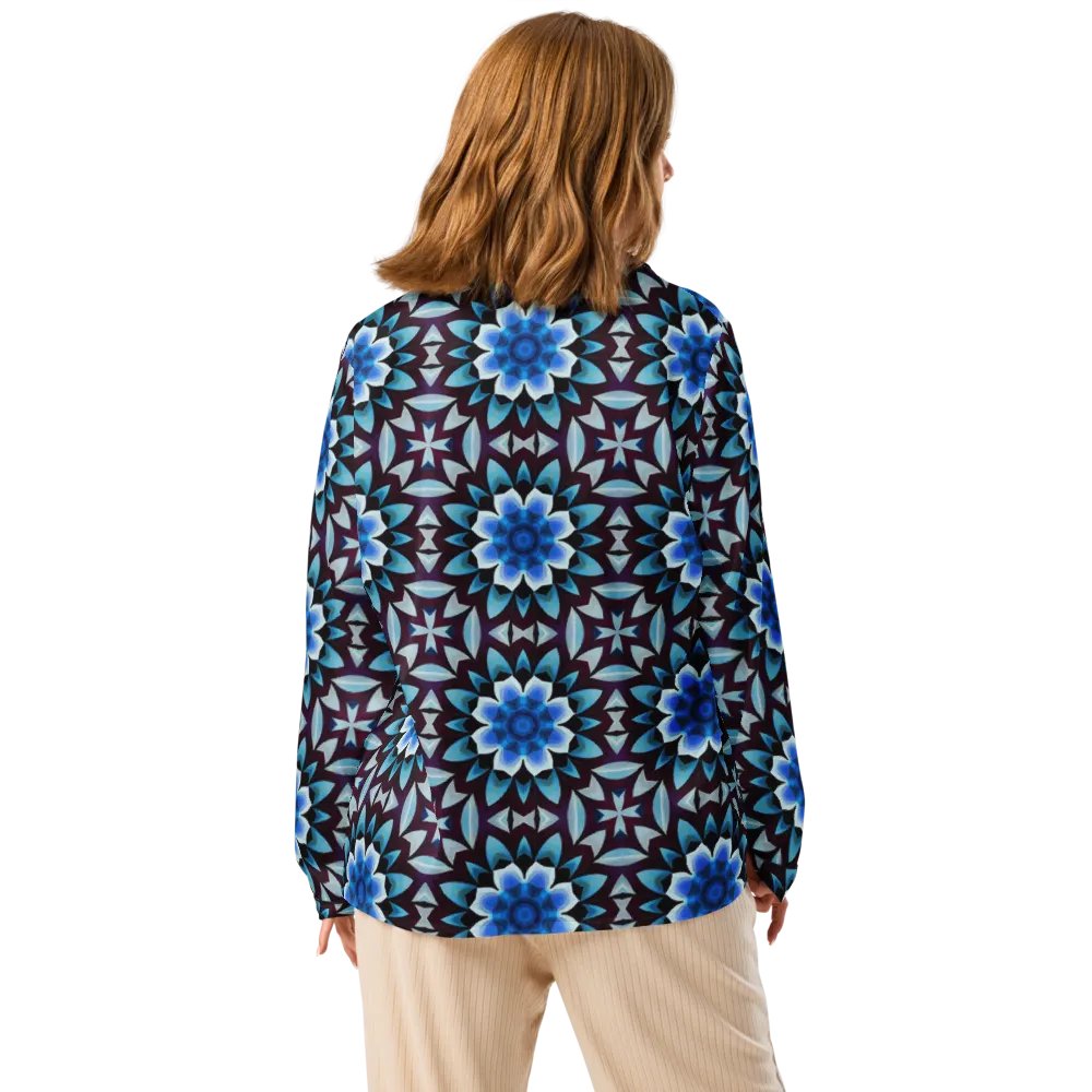 Chic Comfort: Silky Long Sleeve Pyjama Top product image (2)