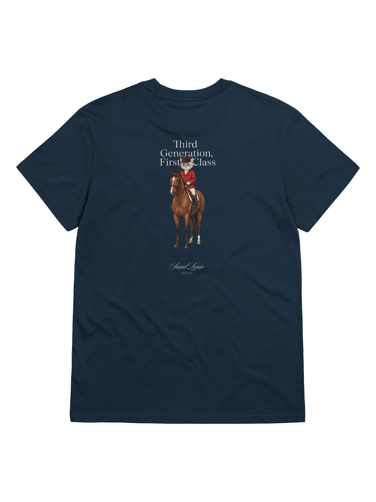 Third. generation, First class, Saint Louie Organic soft Tee product image (10)