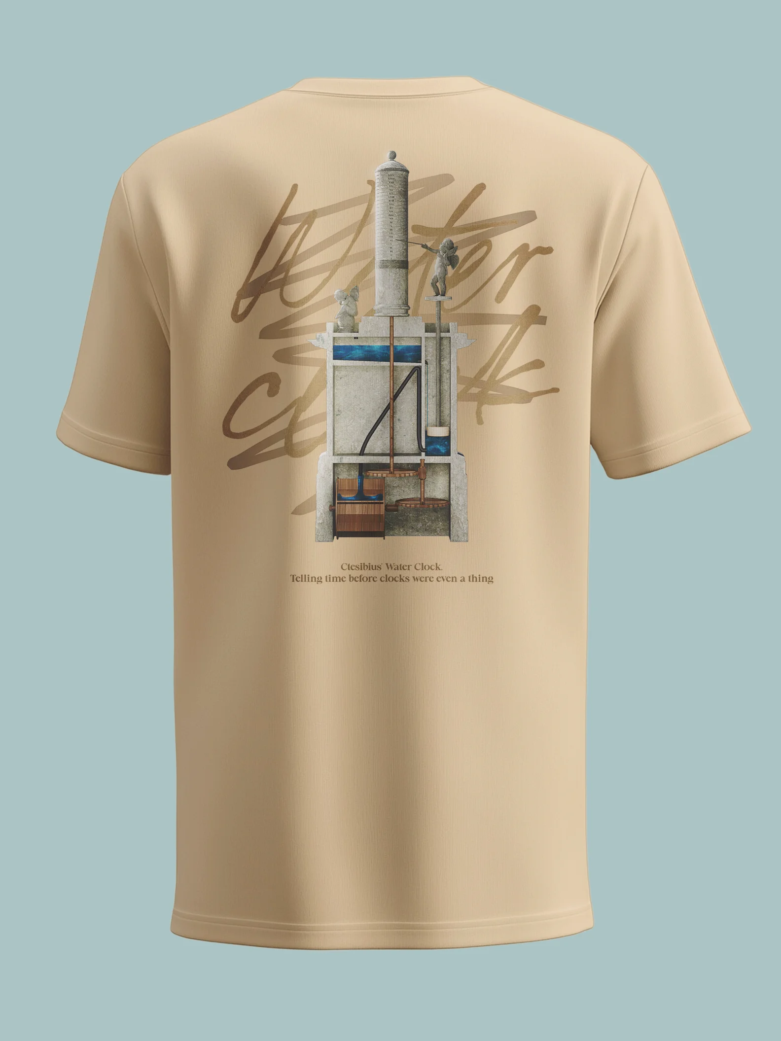 Ancient Water Clock Premium Heavyweight Tee product image (1)
