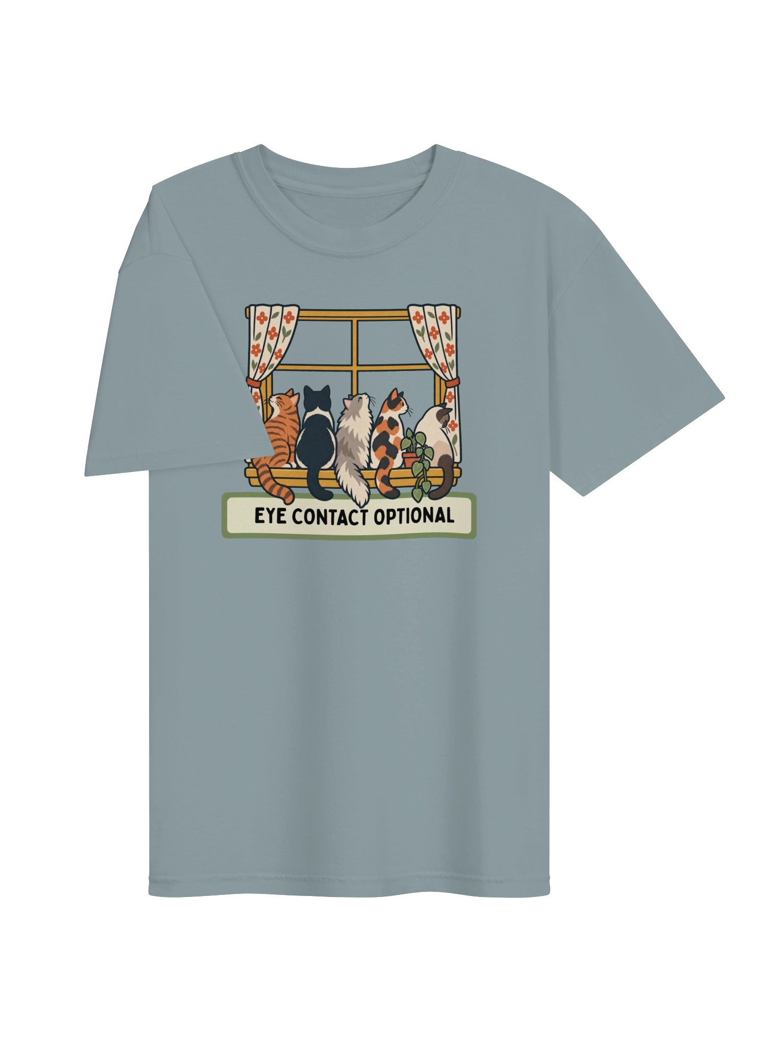 Eye Contact Optional - Adult Unisex Tee product image (3)