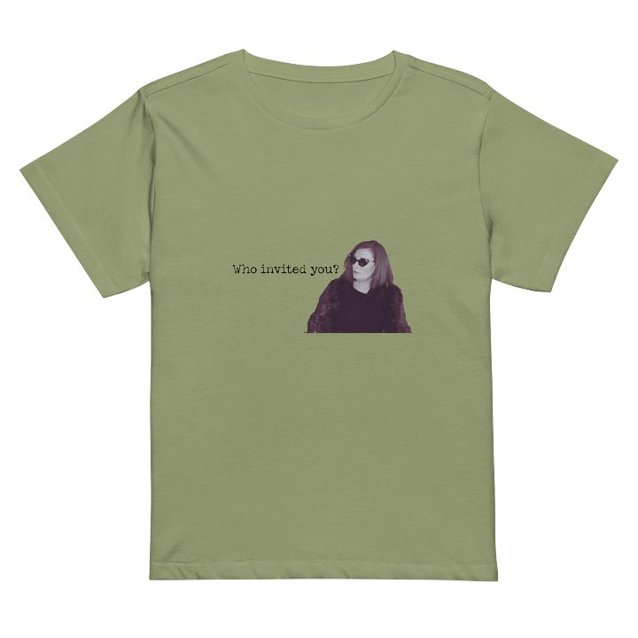 Who invited you? High-Waisted Tee product image (26)