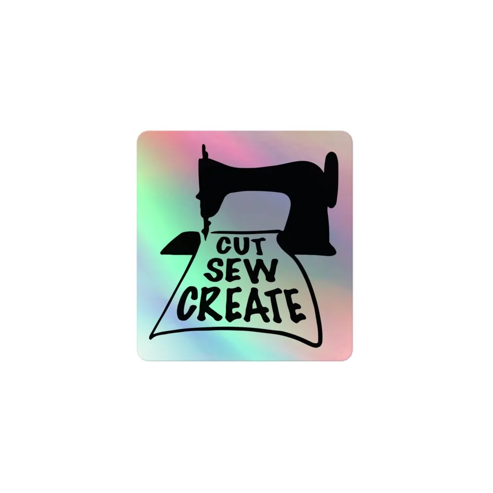 Cut Sew Create Holographic Sticker product image (1)