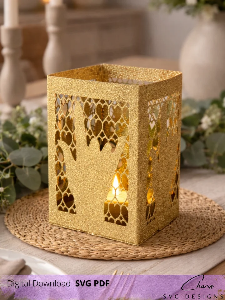 I Love You" in ASL Lantern SVG product image (2)