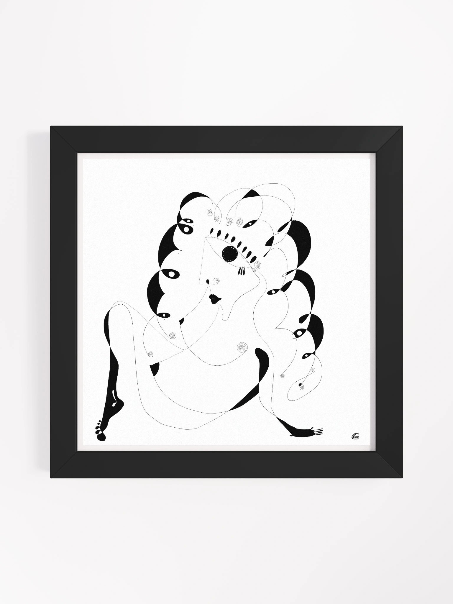 Sarah’s ready for the party (Framed Print) product image (1)