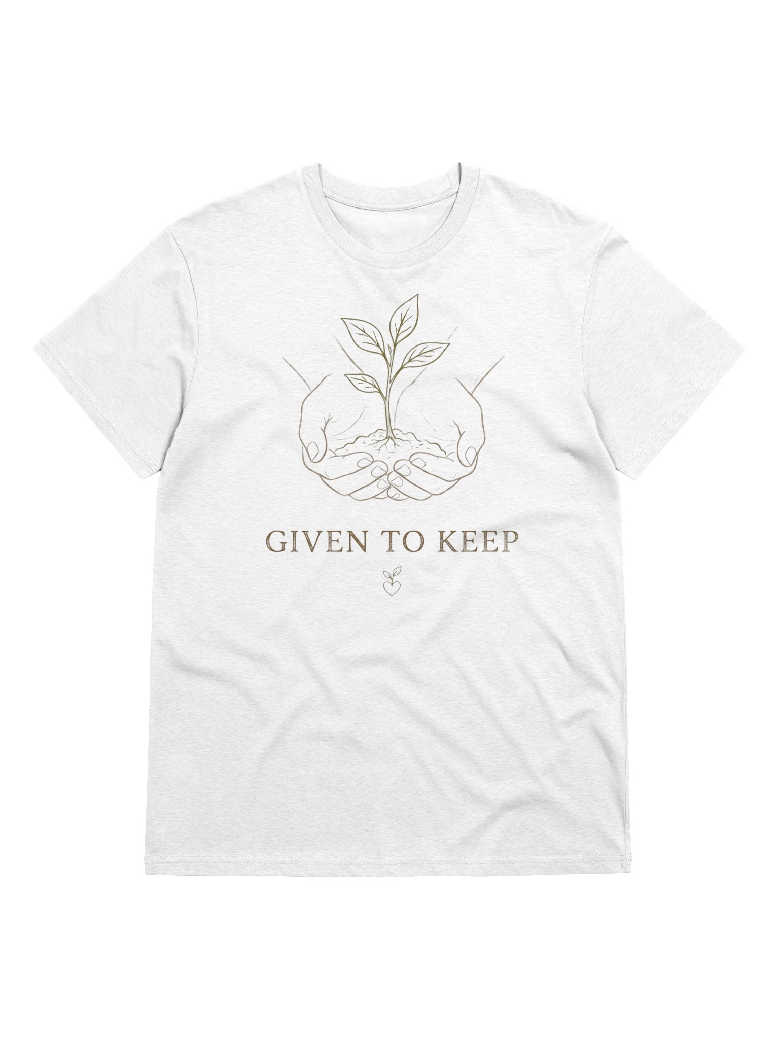 Given to Keep T-Shirt – Christian Creation Care Apparel product image (16)