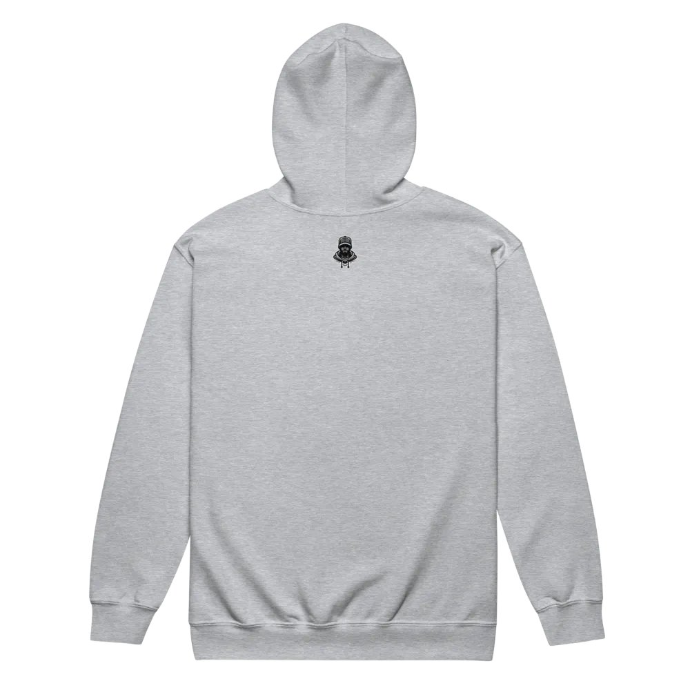 FOCUSED Zip Hoodie (Grey) product image (5)
