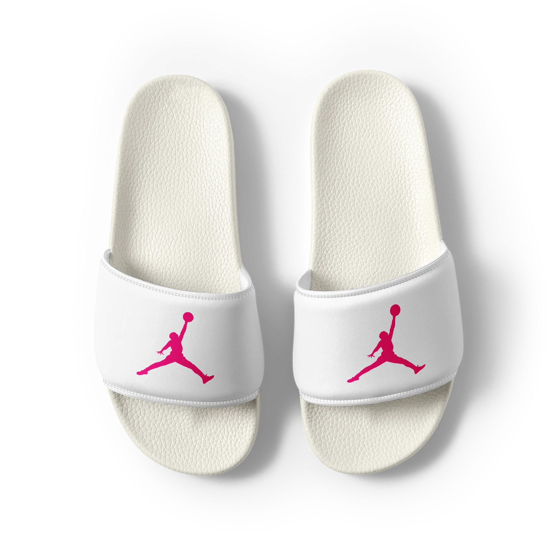 Pink Jump Silhouette Women’s Slides product image (8)