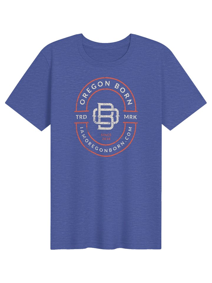 Oregon Born Monogram T-Shirt (Front Print) product image (6)