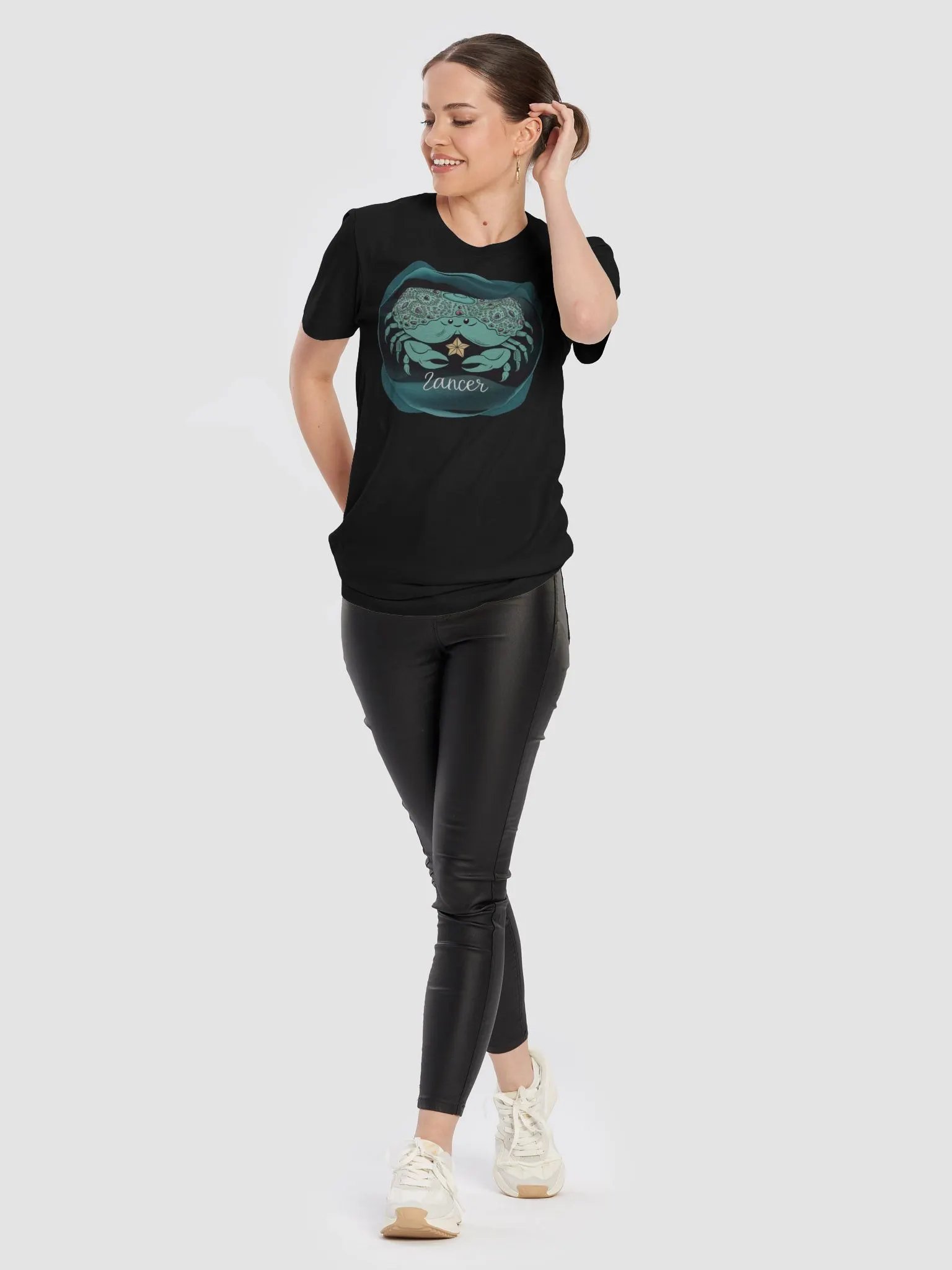 Cancer Zodiac T-Shirt - Exclusive Astrology Gift product image (10)