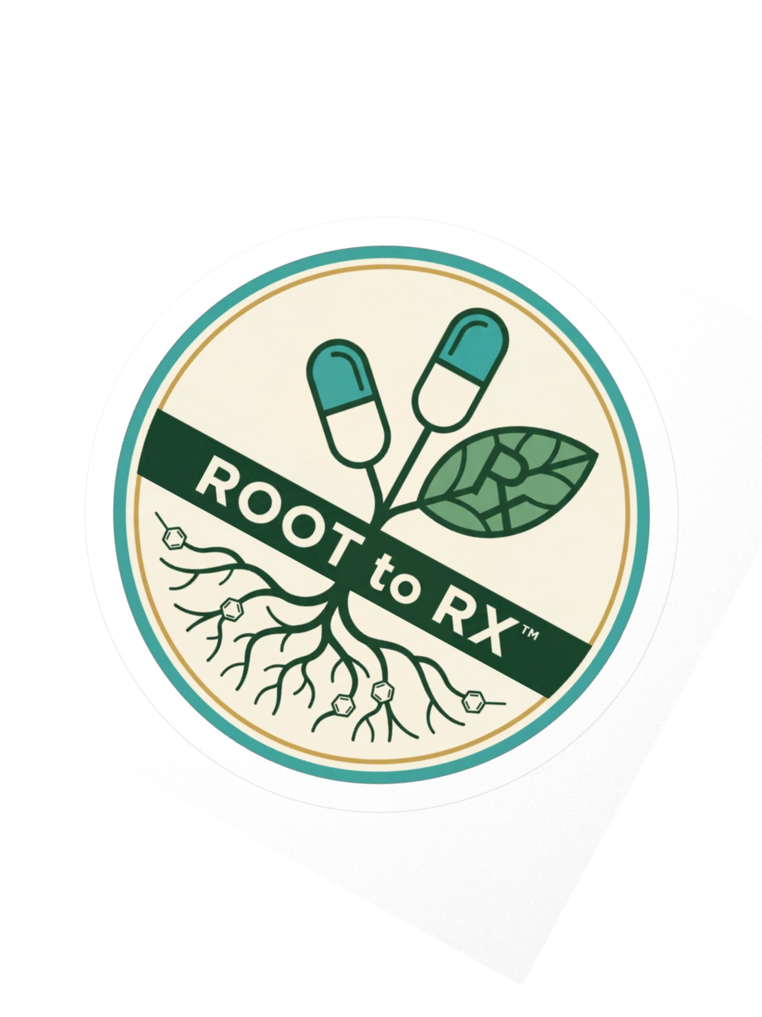 Root to Rx Logo Sticker product image (2)