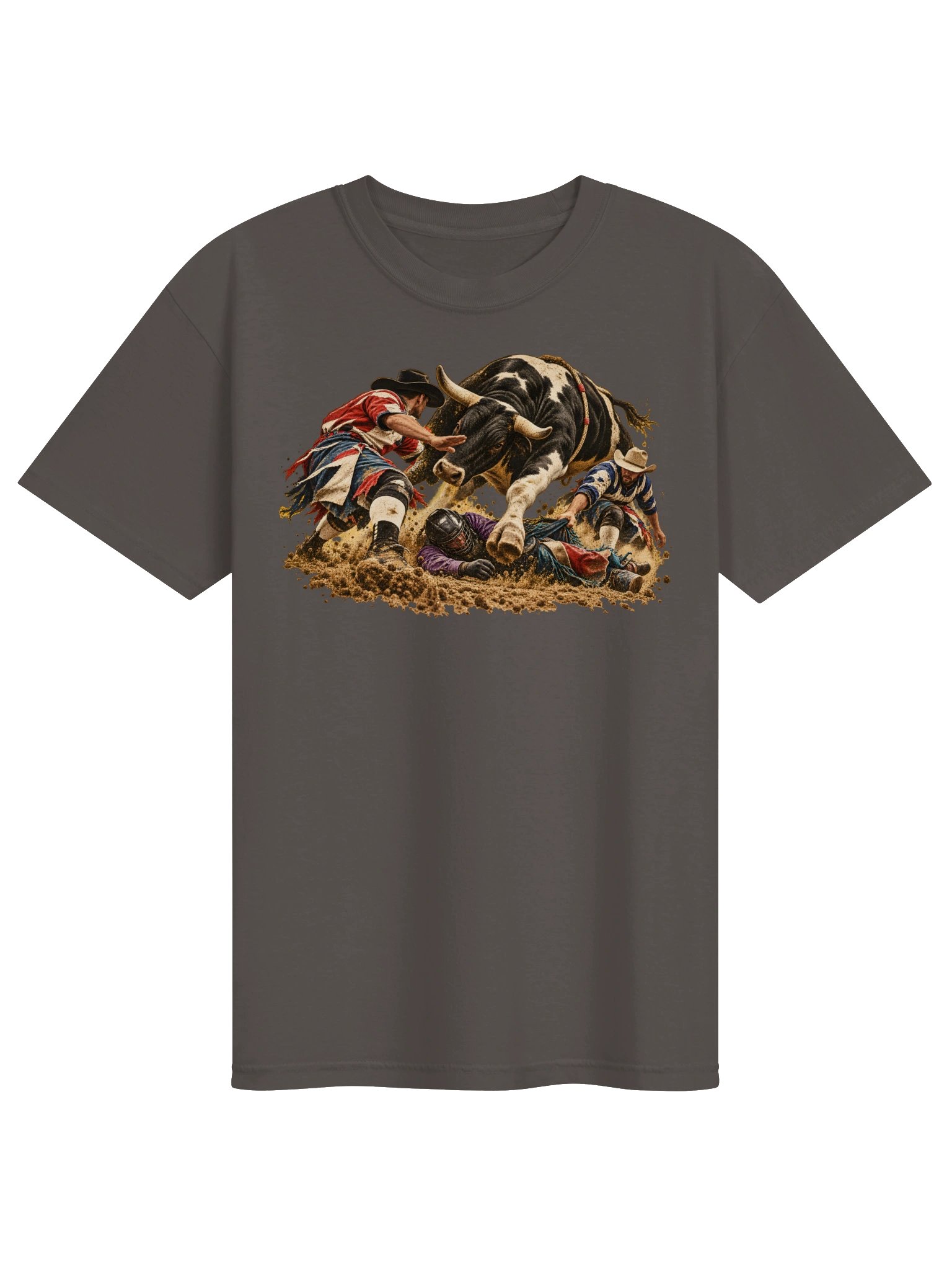 Rodeo Bullfighter Shirt — Between the Bull and the Broken | Broken Roughstock™ product image (2)