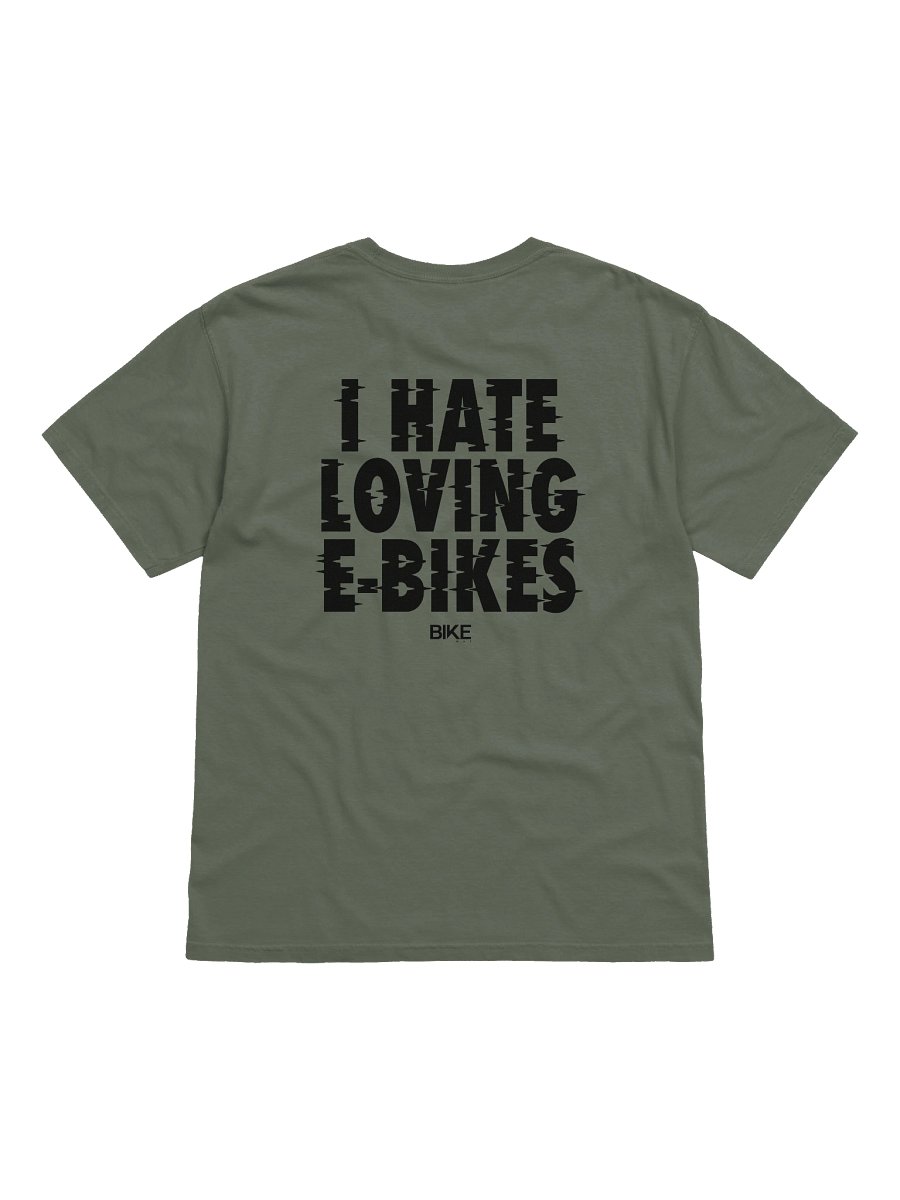 I Hate Loving E-Bikes Shirt (Dark Logo) product image (11)