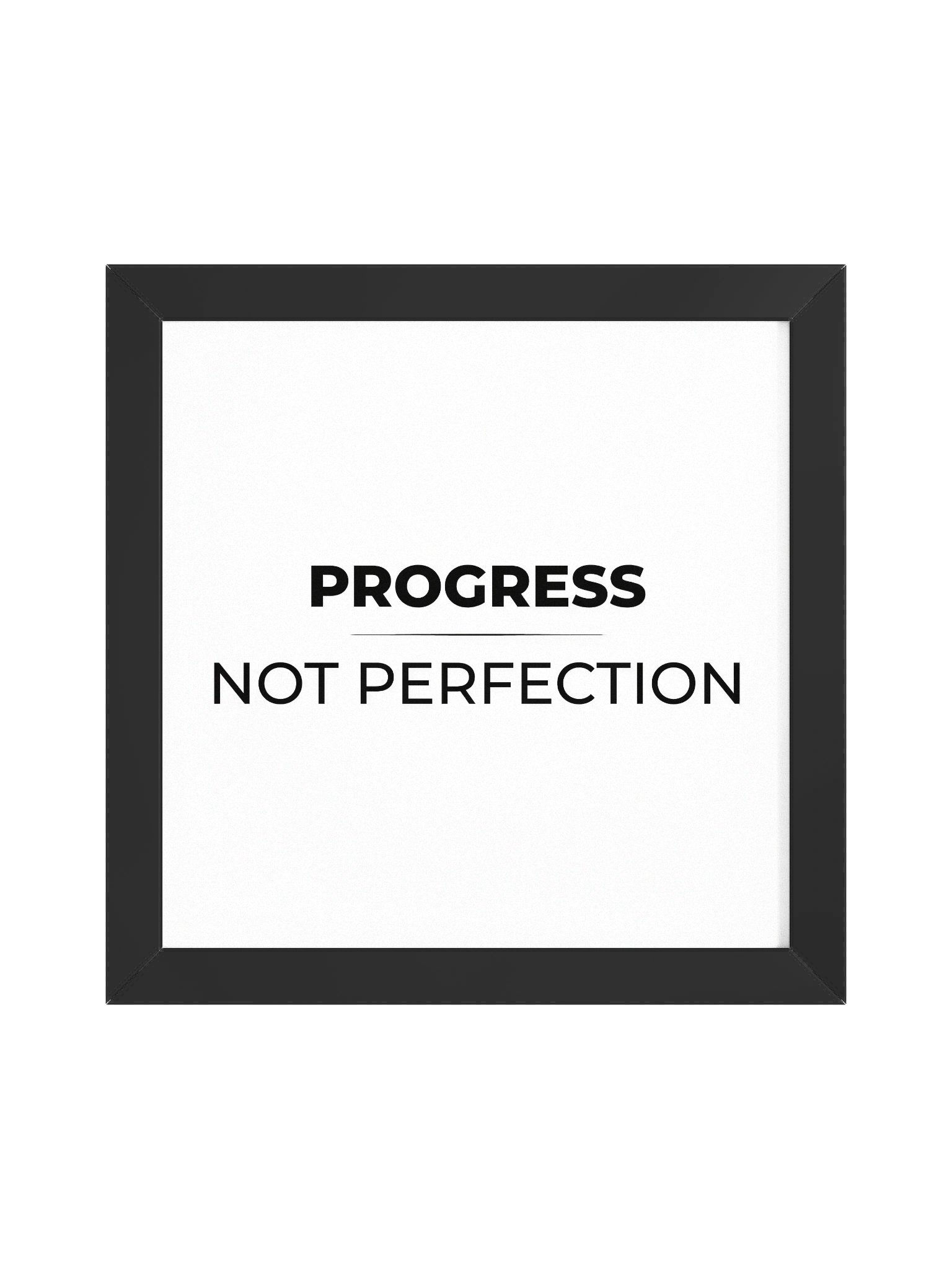 Framed Reminder - Progress. Not Perfection product image (2)