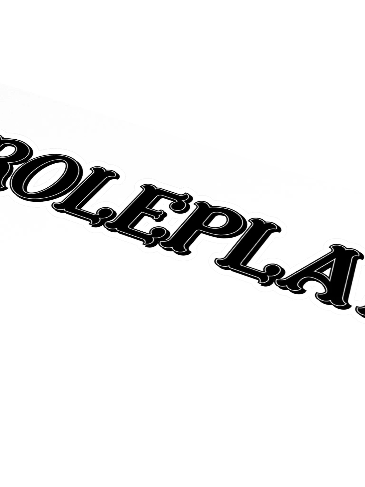 Roleplayer Sticker product image (4)