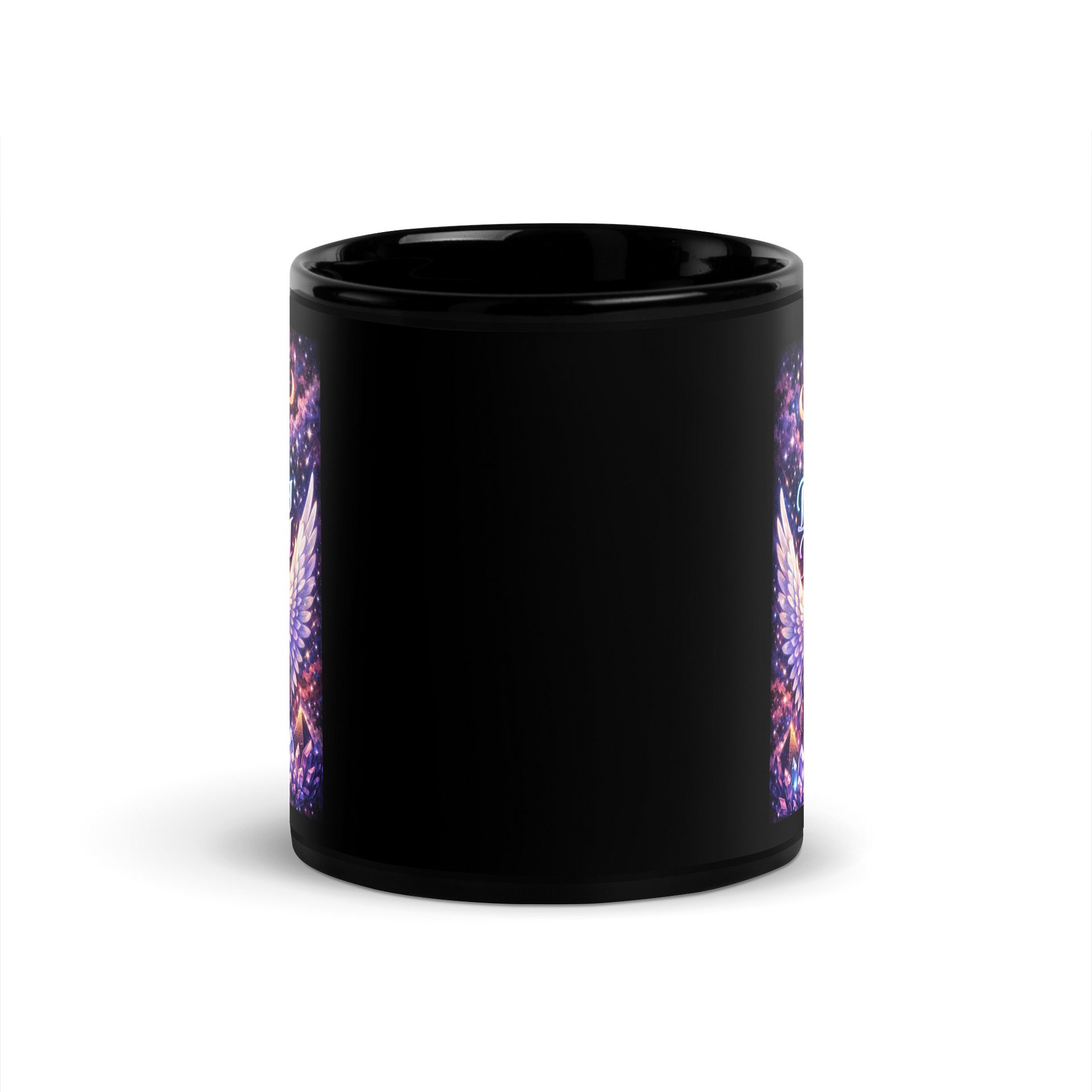 Divine Protection -Black Glossy Mug product image (4)