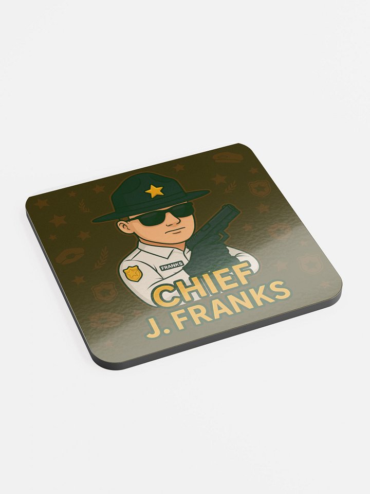 Chief J. Franks Cork Coaster product image (2)