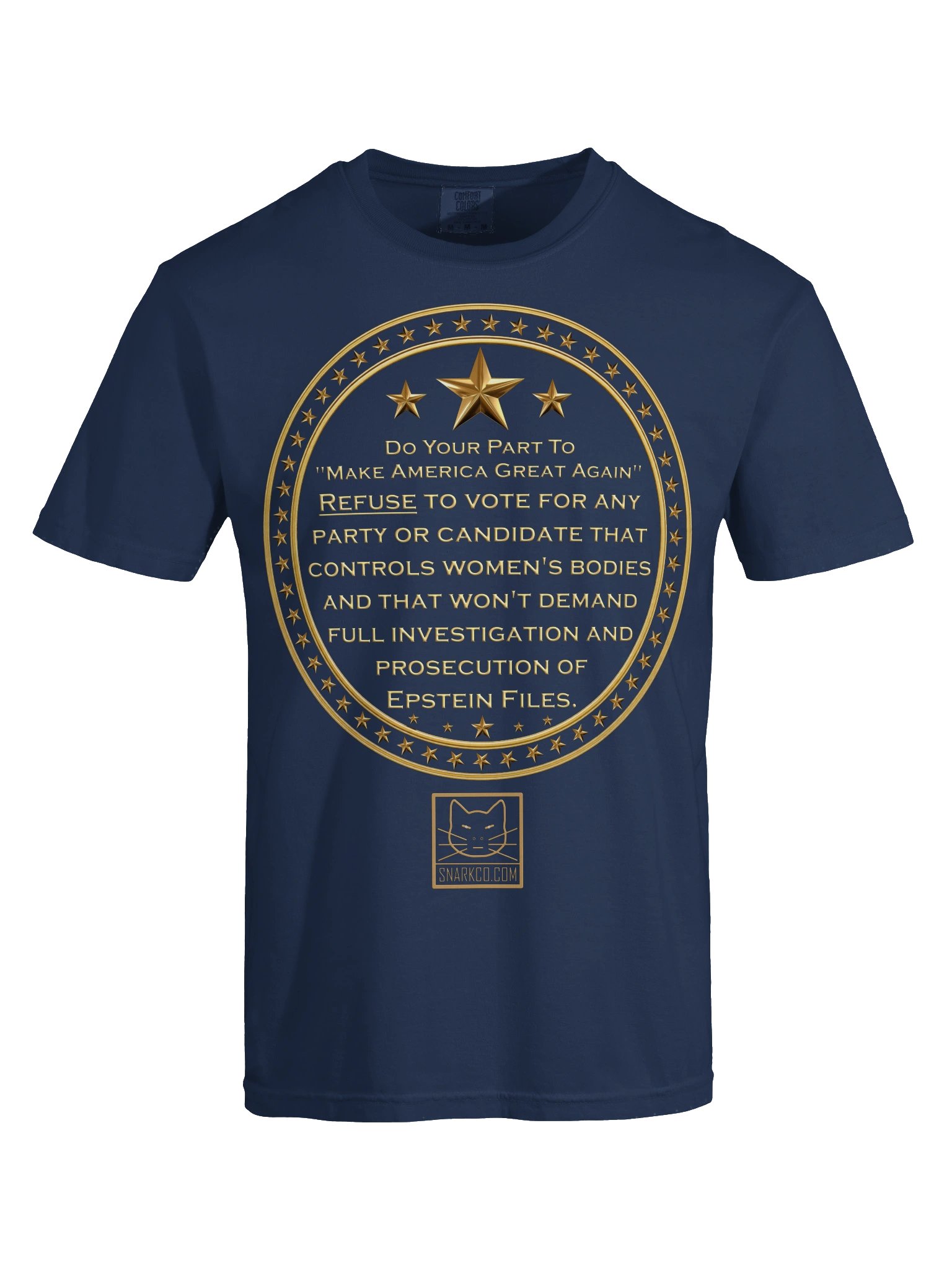 High quality tee shirt says: "D your part to make America great again..." product image (4)